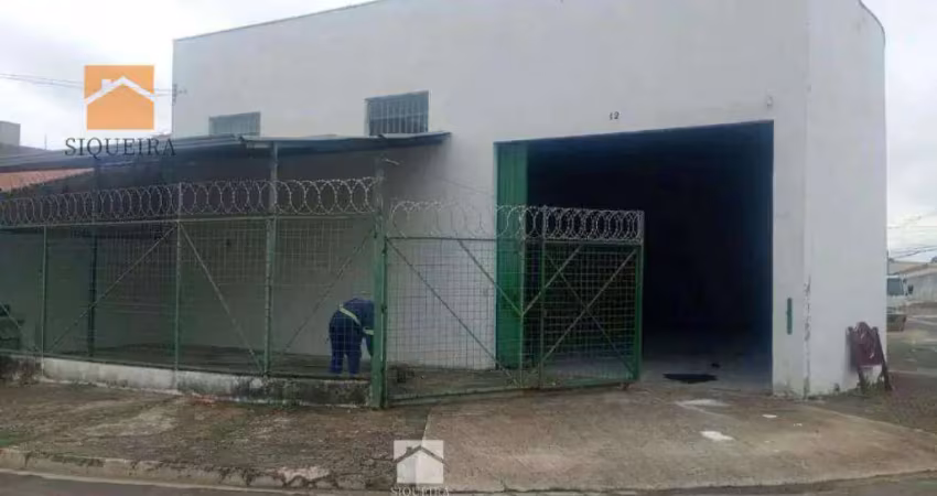Galpão para alugar, 300 m² por r$ 4.754/mês - jardim santa rosa - sorocaba/sp