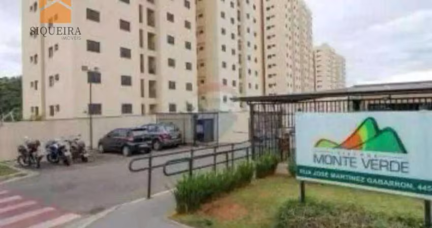 Village monte verde - apartamento com 2 dormitórios à venda, 47 m² por r$ 270.000 - jardim gutierres - sorocaba/sp