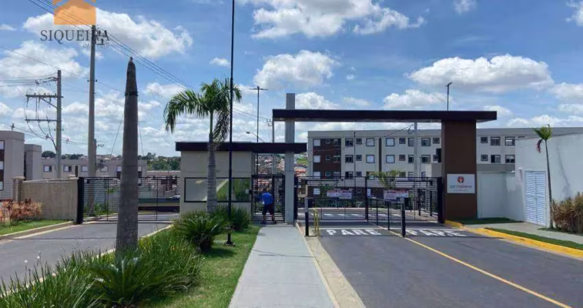 Condomínio lar toronto - apartamento com 2 dormitórios para alugar, 44 m² por r$ 1.321/mês - jardim wanel ville iii - sorocaba/sp