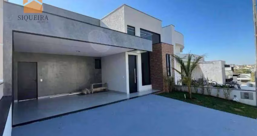 Cond. campos do conde - casa com 3 dormitórios à venda, 155 m² por r$ 1.100.000 - condomínio campos do conde - sorocaba/sp