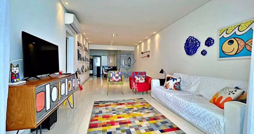 Apartamento à venda, 123 m² por r$ 1.300.000,00 - praia das pitangueiras - guarujá/sp