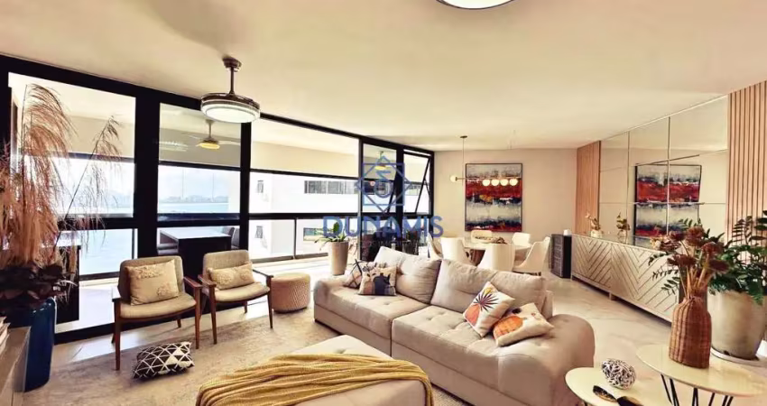 Apartamento à venda, 145 m² por r$ 2.050.000,00 - jardim astúrias - guarujá/sp