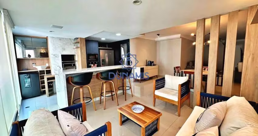 Apartamento à venda, 109 m² por r$ 1.250.000,00 - barra funda - guarujá/sp