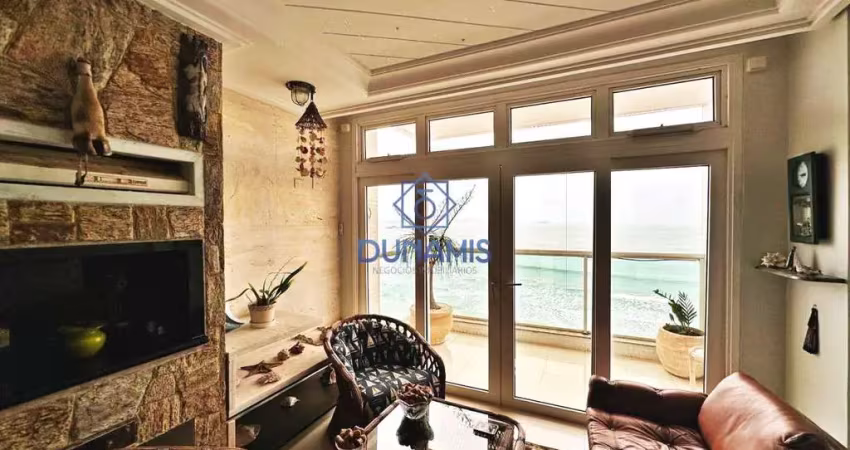 Apartamento reformado à venda na praia das astúrias - frente mar