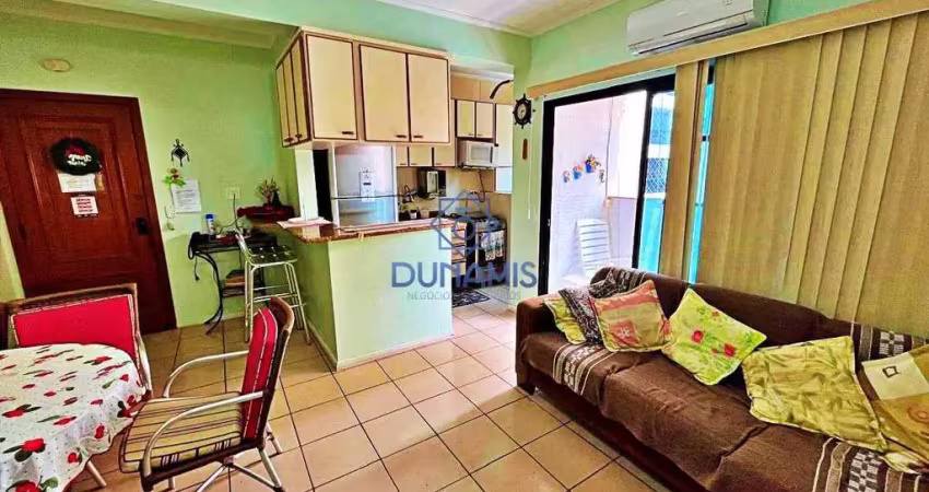 Apartamento para alugar, 66 m² por r$ 4.750,04/mês - centro - guarujá/sp