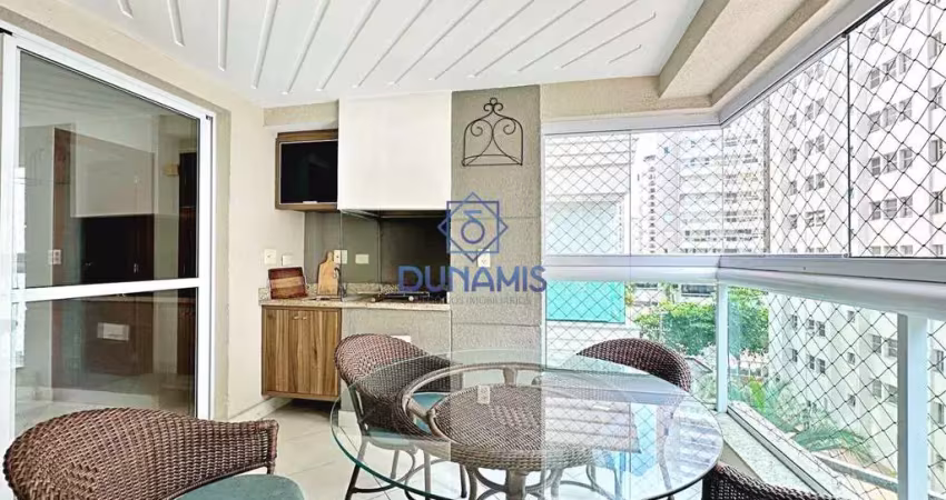Magnífico apartamento à venda na praia das astúrias - frente mar - com lazer completo