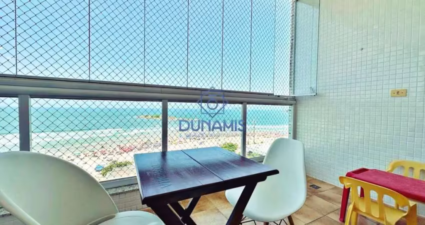 ** oportunidade - apartamento à venda na praia das pitangueiras - frente mar - região do shopping la