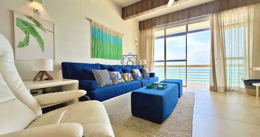 Lindo apartamento à venda na praia das pitangueiras - frente total para o mar