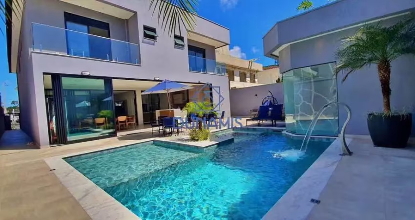 Casa alto padrão novíssima e moderna no condomínio jardim acapulco guarujá
