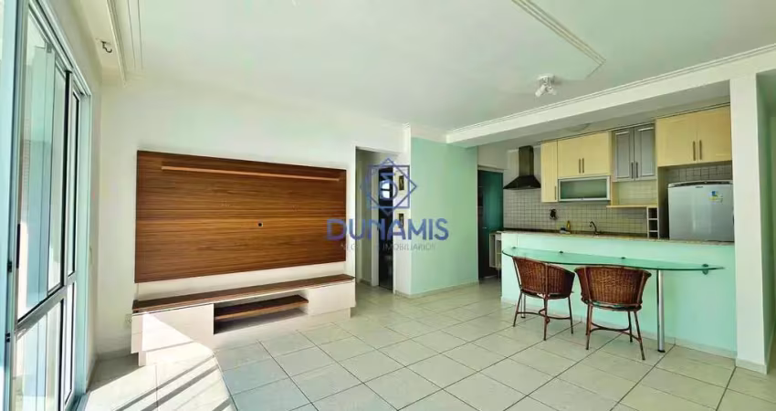 Excelente apartamento a venda na praia das astúrias, vista mar e lazer no prédio