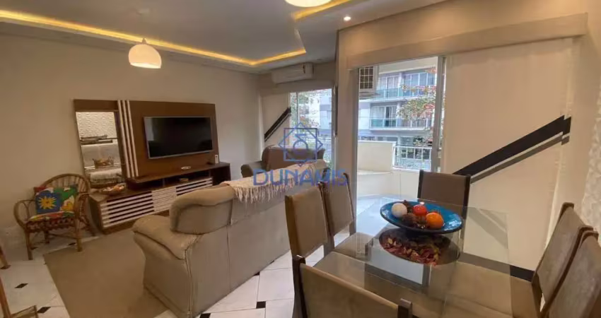 Apartamento à venda, 95 m² por r$ 530.000,00 - praia da enseada - guarujá/sp