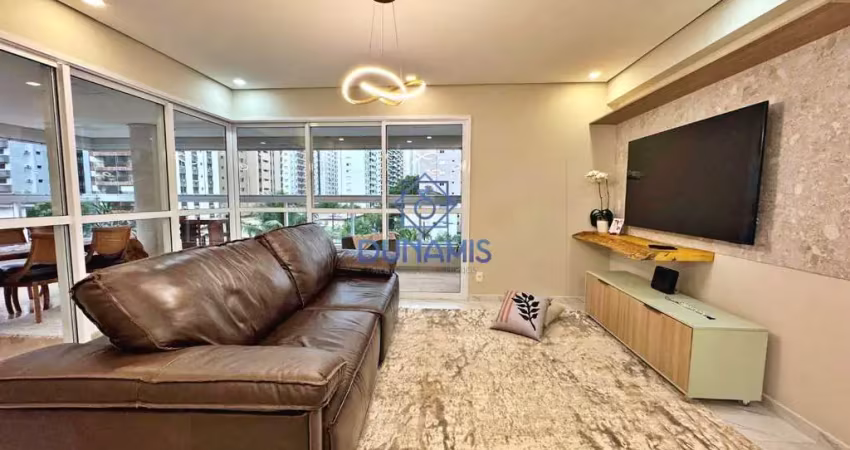 Apartamento com 3 dormitórios à venda, 142 m² por r$ 1.450.000,00 - barra funda - guarujá/sp