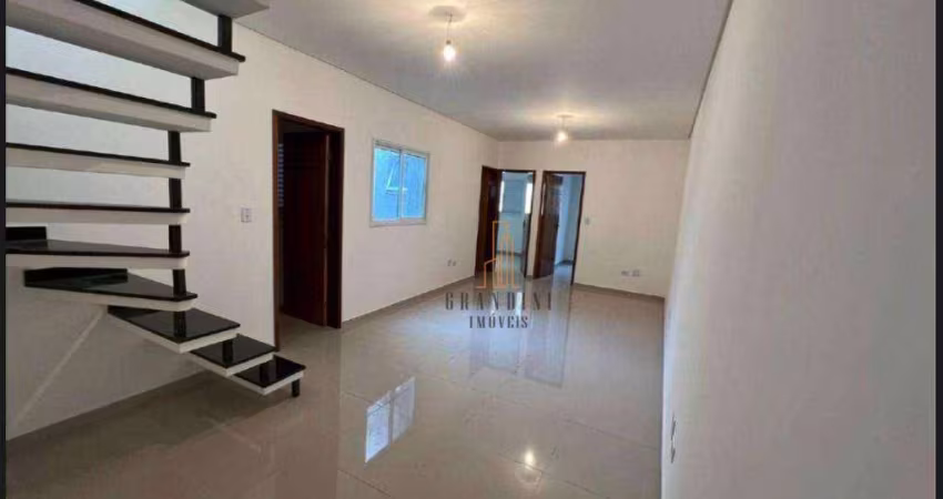 Cobertura à venda, 163 m² por R$ 550.000,00 - Vila Valparaíso - Santo André/SP