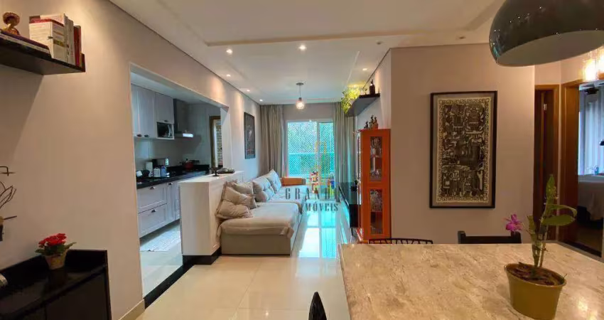 Apartamento com 3 dormitórios à venda, 84 m² por r$ 660.000,00 - jardim hollywood - são bernardo do campo/sp