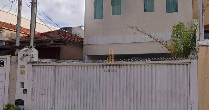 Sobrado, 240 m² - venda por R$ 1.400.000,00 ou aluguel por R$ 5.150,00/mês - Jardim Bela Vista - Santo André/SP