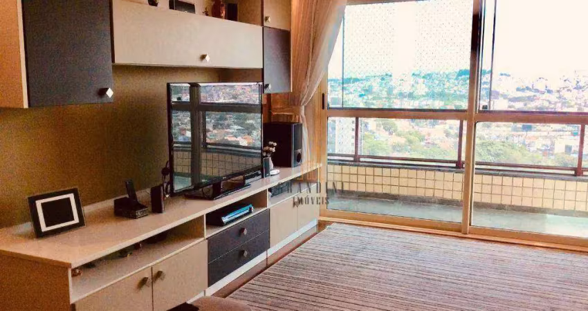 Apartamento com 4 dormitórios à venda, 186 m² por r$ 1.200.000,00 - vila caminho do mar - são bernardo do campo/sp