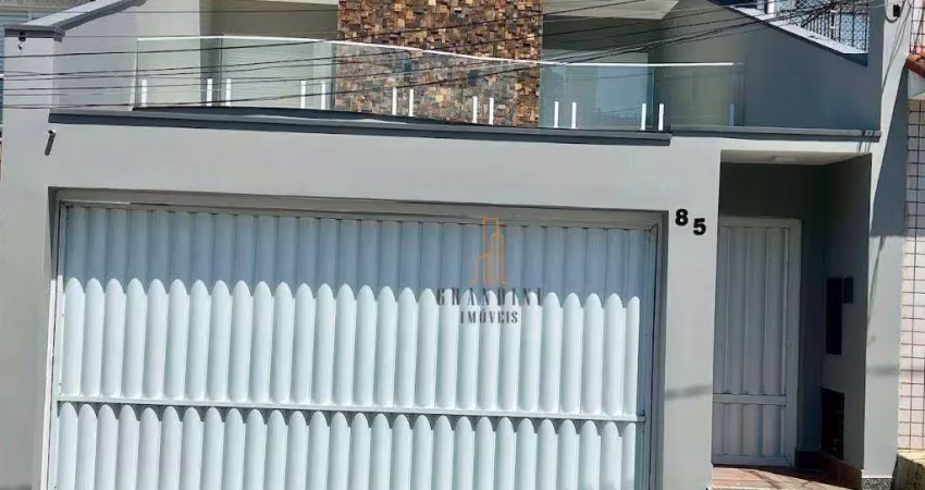 Sobrado com 3 dormitórios à venda, 244 m² por r$ 1.420.000,00 - parque bandeirante - santo andré/sp