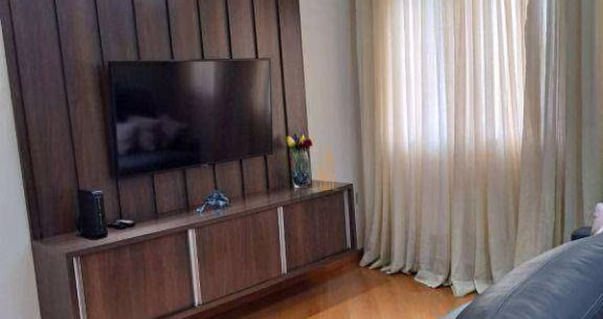 Apartamento com 3 dormitórios à venda, 76 m² por R$ 477.000,00 - Parque das Nações - Santo André/SP