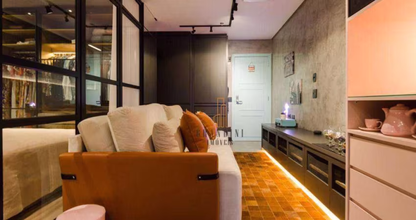 Flat com 1 dormitório à venda, 42 m² por R$ 630.000,00 - Centro - São Bernardo do Campo/SP