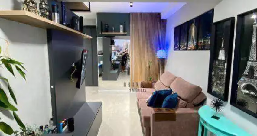 Flat com 1 dormitório para alugar, 37 m² por r$ 3.435,00/mês - jardim do mar - são bernardo do campo/sp