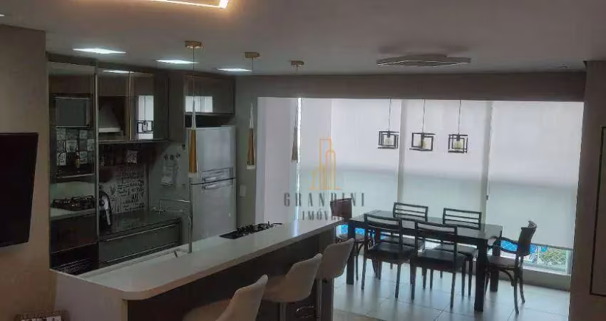 Apartamento com 2 dormitórios à venda, 83 m² por r$ 970.000,00 - vila scarpelli - santo andré/sp
