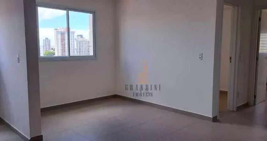 Apartamento com 2 dormitórios para alugar, 47 m² por r$ 2.908,61/mês - centro - santo andré/sp