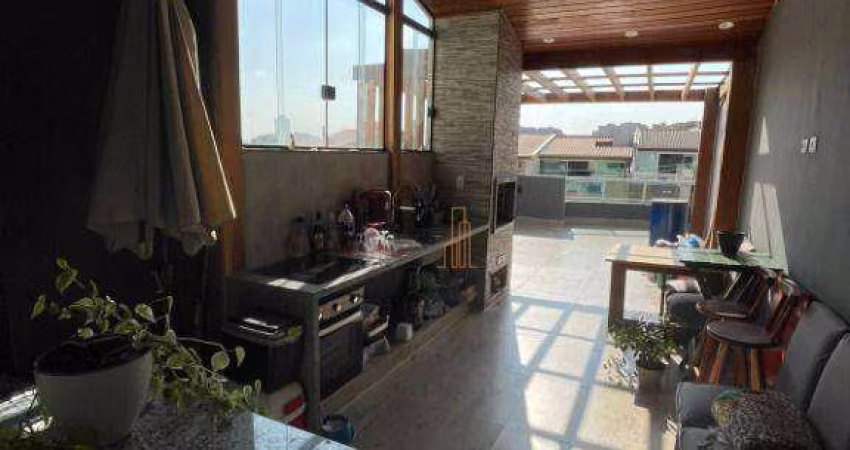 Cobertura à venda, 108 m² por R$ 477.000,00 - Vila Príncipe de Gales - Santo André/SP
