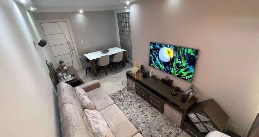 Apartamento à venda, 50 m² por r$ 340.000,00 - vila palmares - santo andré/sp