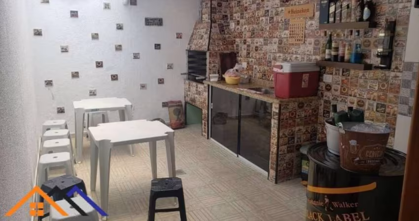 Lindo sobrado 3 dormitórios com área gourmet