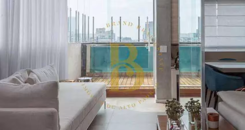 Magnifica cobertura, em cobiçado condomínio no Brooklin.