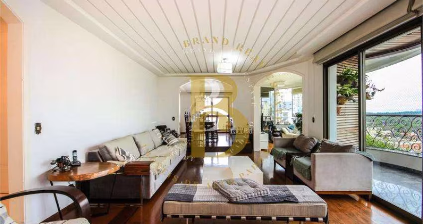 Apartamento primoroso com vista livre e permanente no Campo Belo.