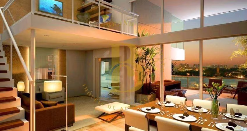 Apartamento em andar alto e condomínio cobiçado, localizado no Campo Belo.