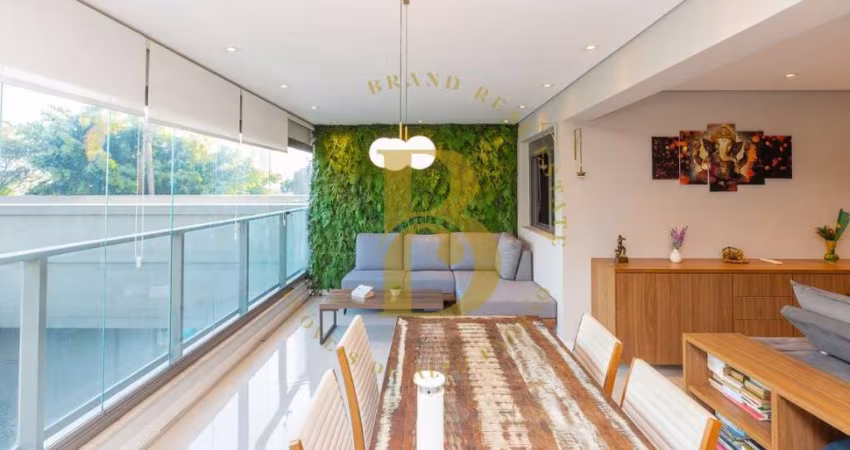 Apartamento Garden a 4 minutos Estação Borba Gato, com 165 m², 3 quartos sendo 1 suíte à venda no bairro Santo Amaro.