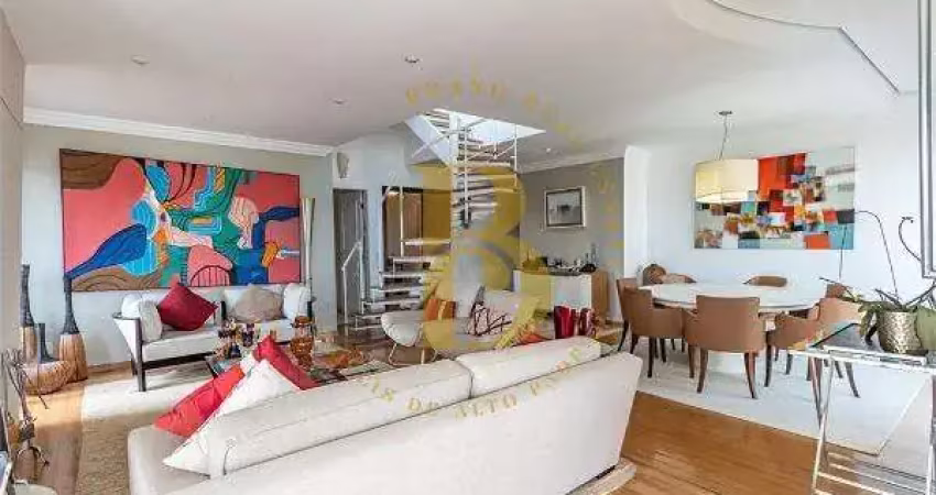 Cobertura com 320 m², 3 quartos sendo 3 suítes à venda no bairro Alto de Pinheiros.