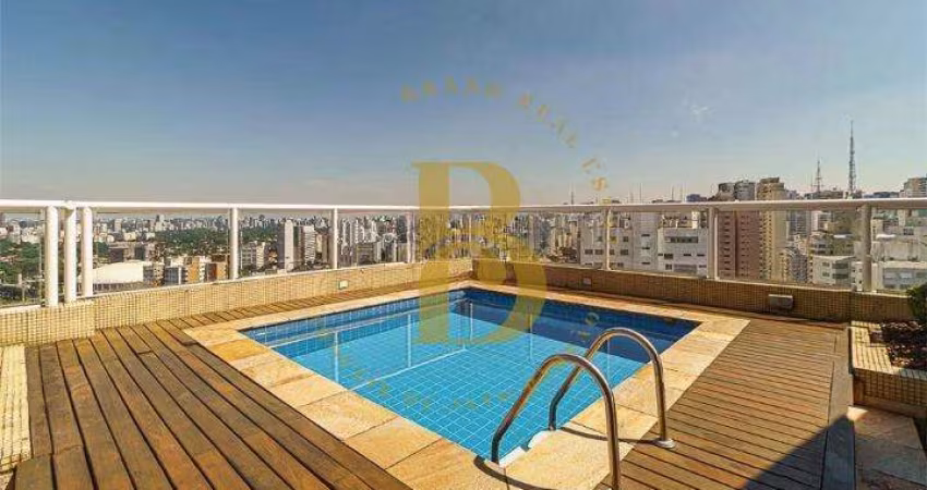 Cobertura duplex com vista livre próximo ao Parque do Ibirapuera á venda bairro Paraíso!