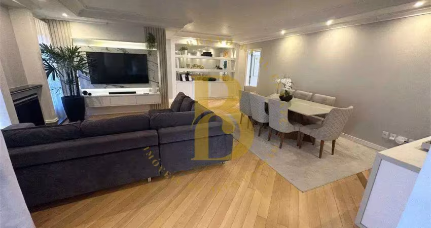 Apartamento com 156 m², 3 quartos sendo 3 suítes à venda no bairro Moema Pássaros.