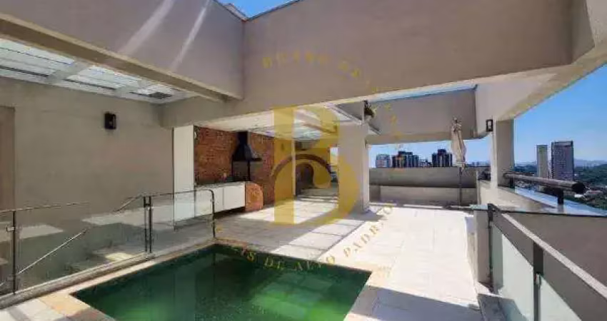 Cobertura com 345 m², 4 quartos sendo 3 suítes à venda no bairro Jardim Guedala.