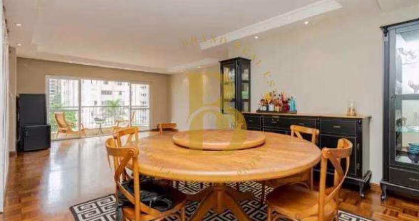 Apartamento com 158 m², 3 suítes à venda Moema Pássaros.