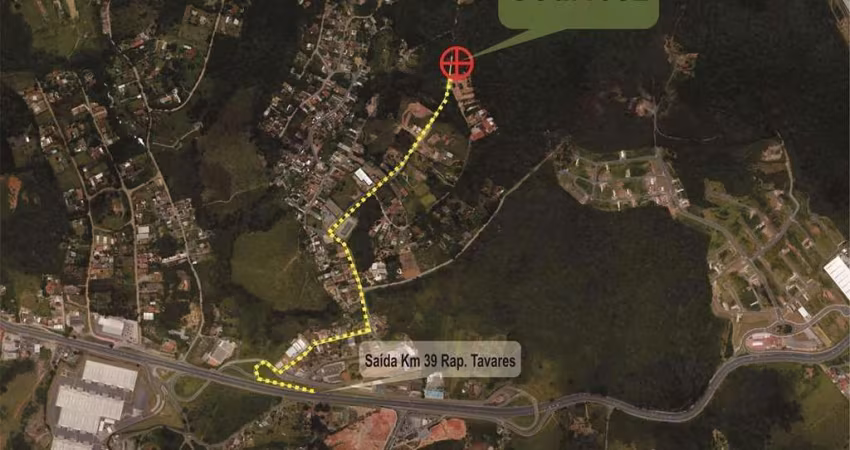 TERRENO - Chácara Recanto Verde (2 LOTES) total 2.092,72 m² - Km 39 Rap Tavares