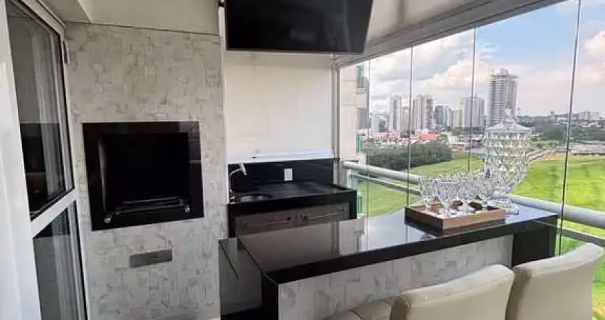 Um lindo lumina gramercy alphaville, semi mobiliado, com 3 quartos, em andar alto e varanda gourmet