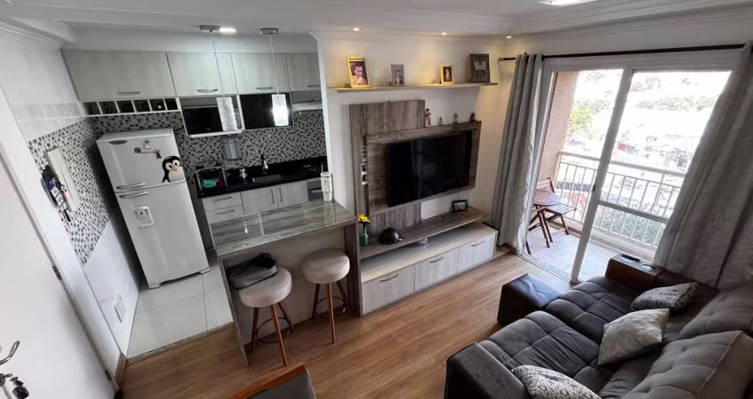 APARTAMENTO 58M² 2 DORMITÓRIOS SENDO 1 SÚITE 1 VAGA E COM PLANEJADOS VITTA CLUB