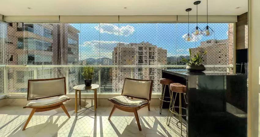 Apartamento a venda em tamboré, 3 quartos (3 suítes), 3 vagas e em andar alto