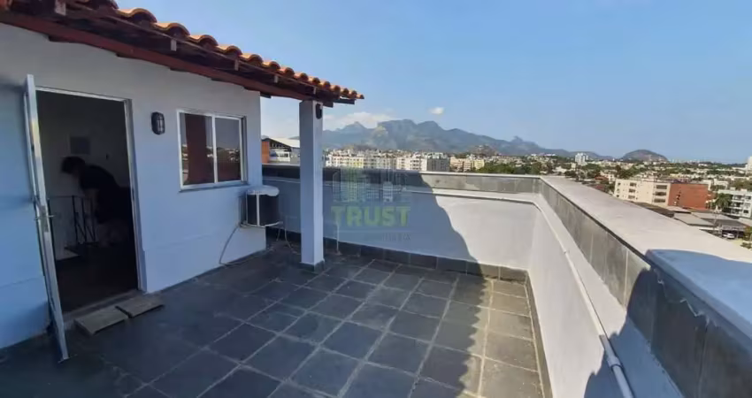 Cobertura para venda em rio de janeiro, taquara, 3 dormitórios, 1 suíte, 3 banheiros, 1 vaga