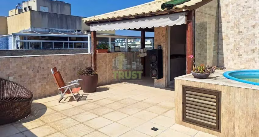 Cobertura para Venda em Rio de Janeiro, Freguesia (Jacarepaguá), 3 dormitórios, 1 suíte, 2 banheiros, 2 vagas