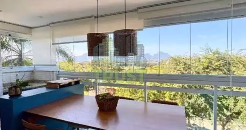 Apartamento para venda em rio de janeiro, barra da tijuca, 2 dormitórios, 2 suítes, 3 banheiros, 1 vaga