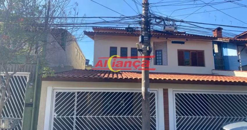 SOBRADO COM 4 DORMITÓRIOS SENDO 1 SUITE A VENDA, 370 m²Jardim Santa Bárbara - Guarulhos - SP