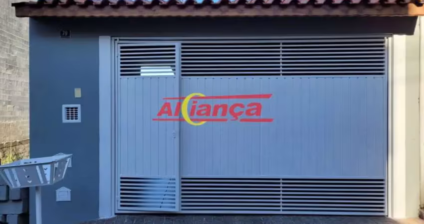 Casa térrea  com 2 dormitórios a venda, 125 m² jardim maria clara - guarulhos/sp