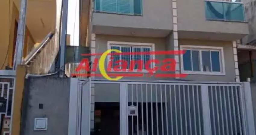 Sobrado com 3 dormitórios sendo 1 suite  a venda, 120 m² vila maria luiza - guarulhos/sp