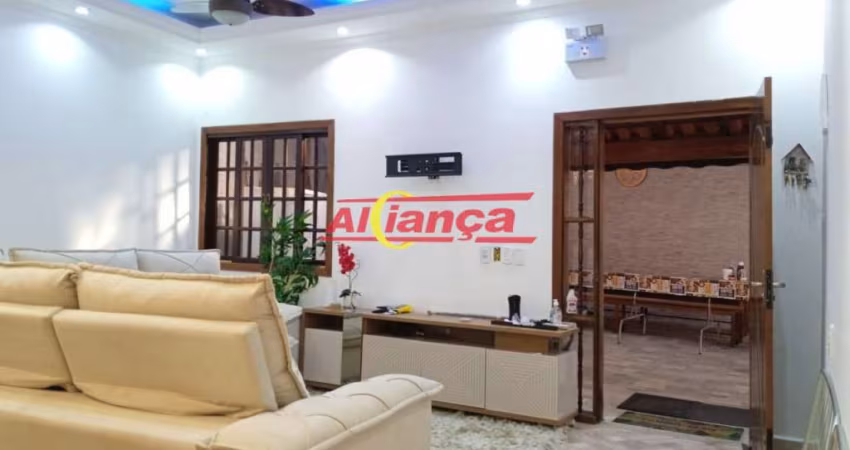 CASA PARA ALUGAR 03 QUARTOS SENDO 02 SUÍTES E 07 VAGAS 250 m² VILA RIO DE JANEIRO-GUARULHOS R$ 3.600