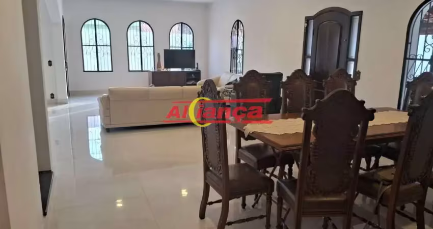 Sobrado com 5 dormitorios, sendo 2 suítes a venda, 400 m² vila galvão - guarulhos - sp